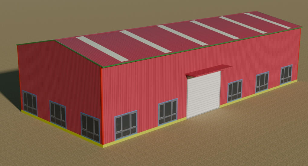 Amarillo factory building design