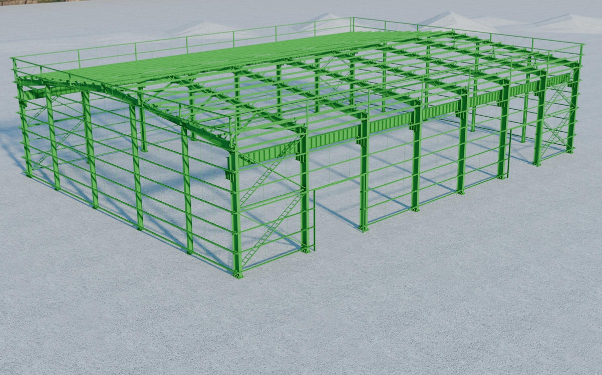[Industrial Building Visualization]