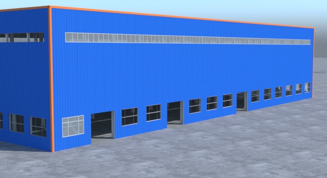 Irvine factory building design
