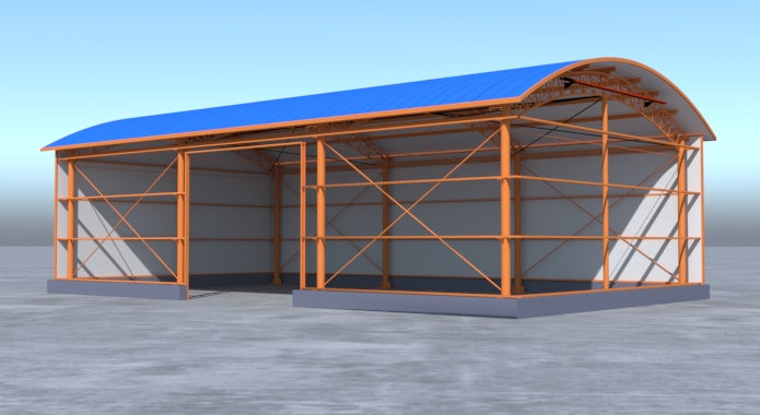 Sacramento steel structure design