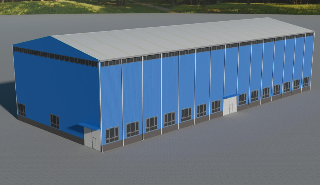 [Factory Building Visualization]